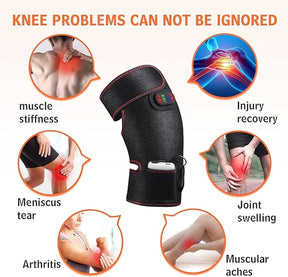 Far Infrared Electric Heating Knee Pad: Pain Relief & Physiotherapy